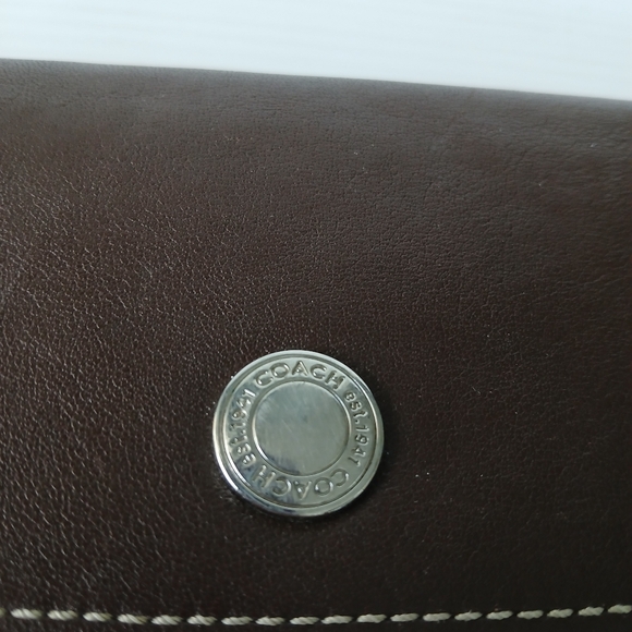 Coach Brown Leather Wallet - Picture 2 of 13